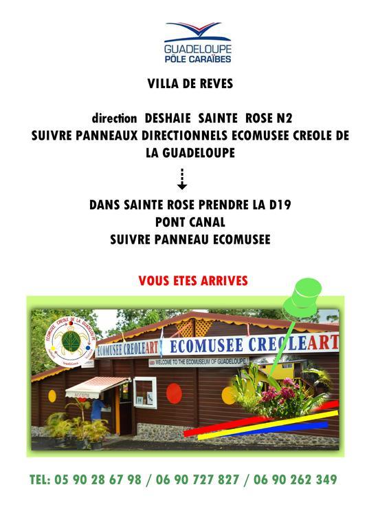 L'Ecomusee Creole De La Guadeloupe Сент-Роз Екстер'єр фото